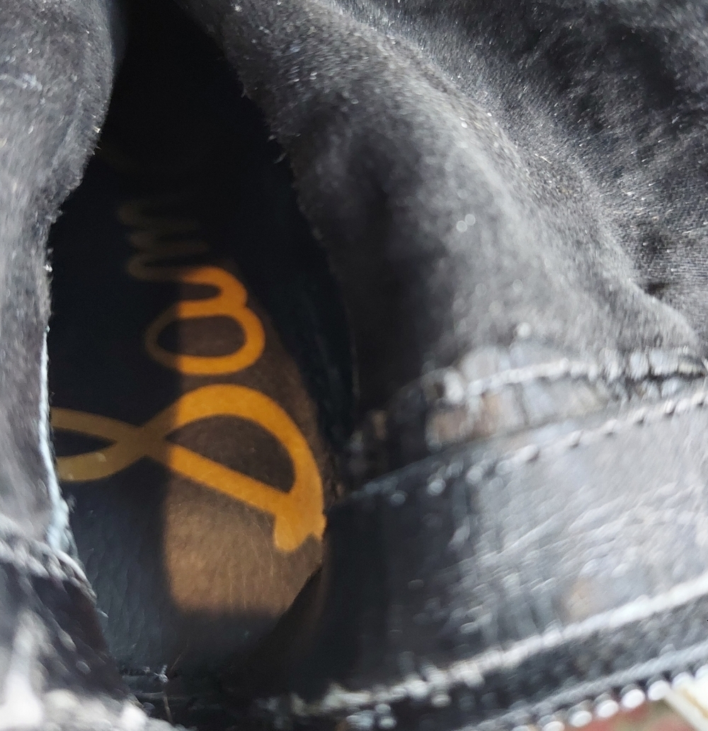 Sam Edelman Penny Black Leather Riding Boot - Picture 11 of 14